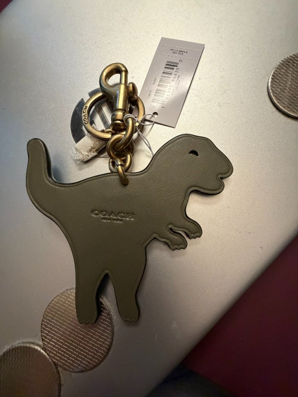 Coach Rexy Bag Charm\Key Chain from Japan NWT